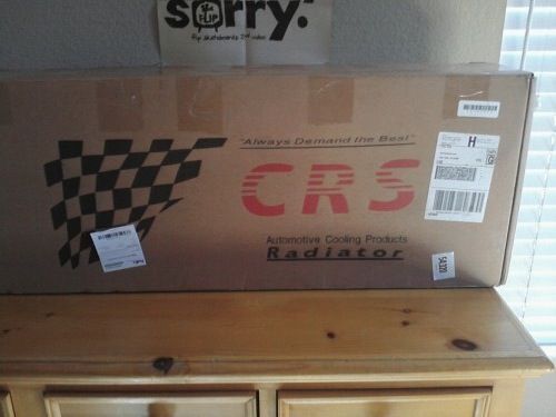 Bought an aluminum 3 core radiator to replace my old clogged stock one