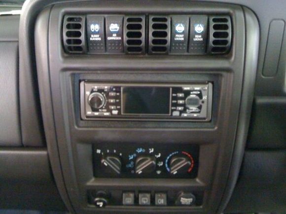 Daystar TJ vents fit perfectly into the update XJ's