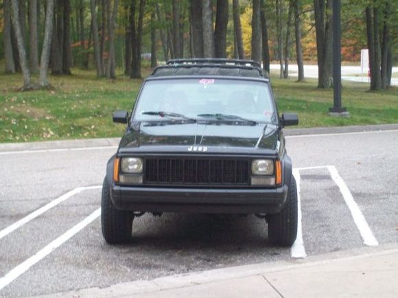 I got wide rims which are pretty sweet, my jeep looks beefy with the tires stick'n out