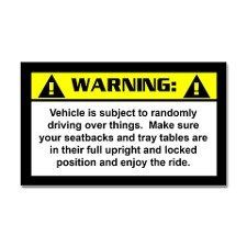 passenger warning