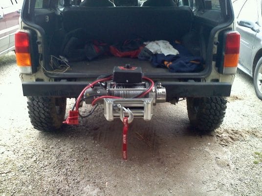 My winch.  Plugs into 2&quot; receivers.  Front or rear here soon.