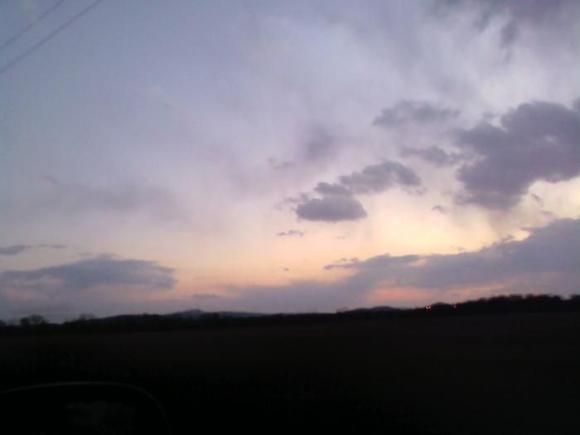 evening sky in va