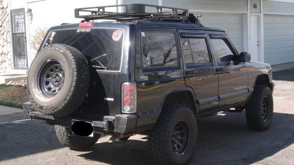 new bumper w/ tire carrier