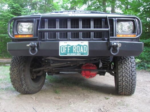 Warrior bumper with ARB differential cover showing
