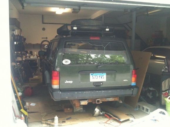 Replacing rear brake line