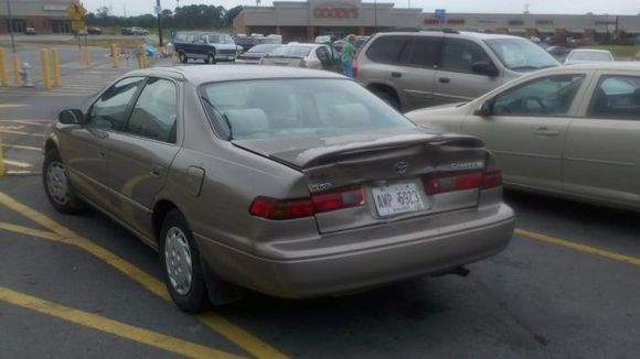 the camry i destroyed and saw at walmart the next week lol