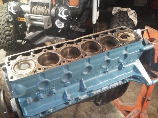 Asslembled long block