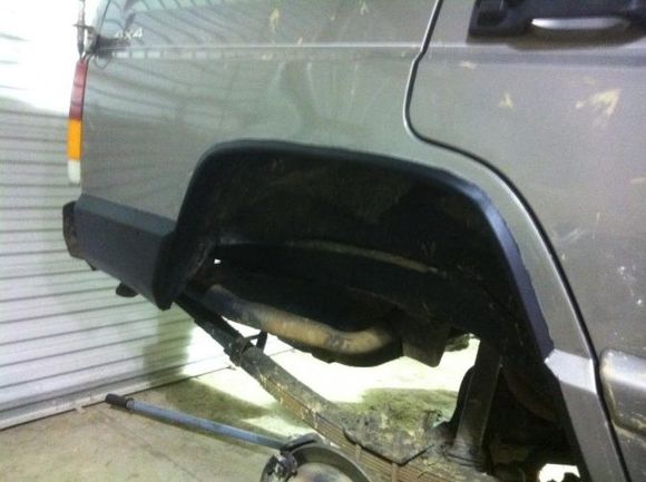 rolled fenders, and rhino lined