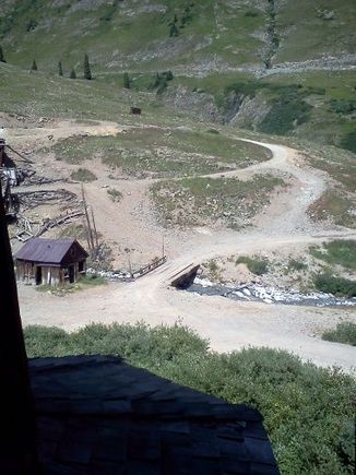 Animas Forks, Tom Walsh House, from the upper floor.