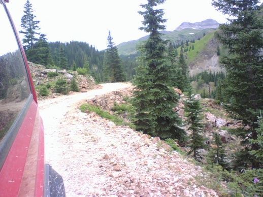 Looking south towards National Belle Mine