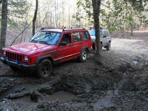 just after my friend winched me outa a hole lol