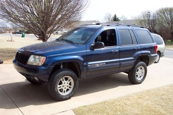 Completed lift, with original tires.