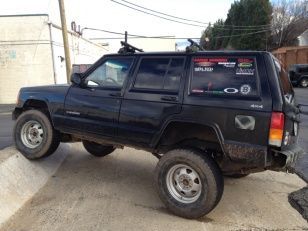 Flexing around town