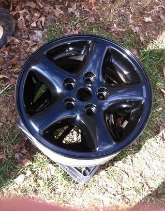My rim painting skills I suppose