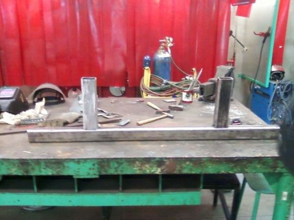 welded them up in shop class