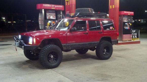 Looks so different with the rack and some new rubbers!