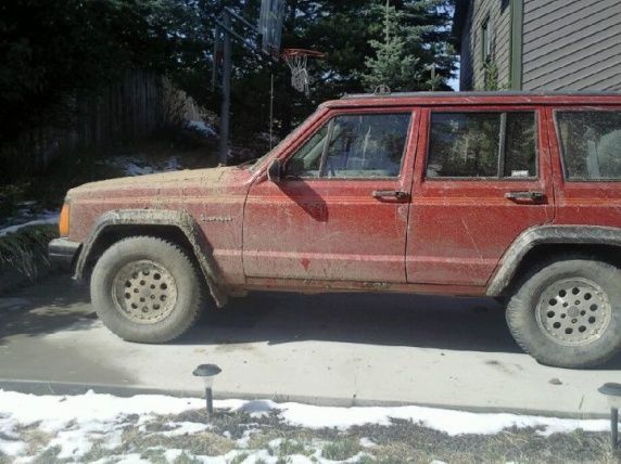 After a small muddin' adventure