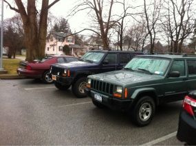 My purple 98 and the girls 2000 <3