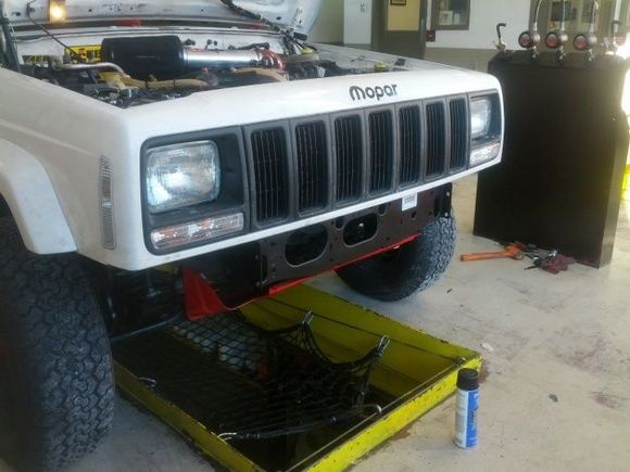 Removed bumper