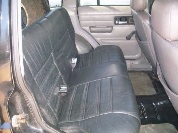 Rear XJ leather.