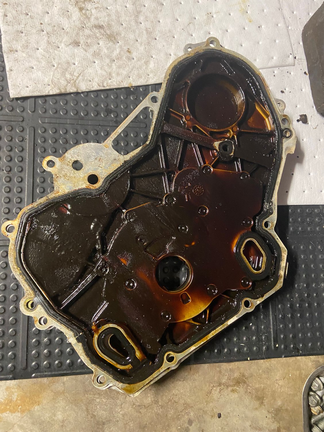 Not going to attempt it, new pump and new cover required. 