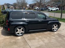 The Cobalt SS rims, the ones I polished over the winter