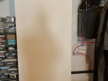 The wall , is painted 