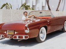 Like this T-Bird, WWW’s in chrome reverse rims , baby moons , nerf bar bumpers and Monarch tail lights