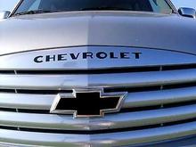 The curves throw the straight script askew! Plus my grille is black. Script is black chrome.