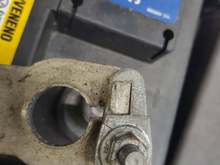 See the crack in this clamp, not hood at all! That has to be replaced.