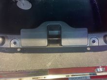 Remove the dash compartment by removing the 2 Phillips screws. The unit then pulls out.