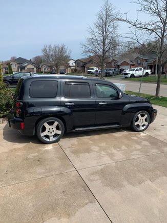 The Cobalt SS rims, the ones I polished over the winter