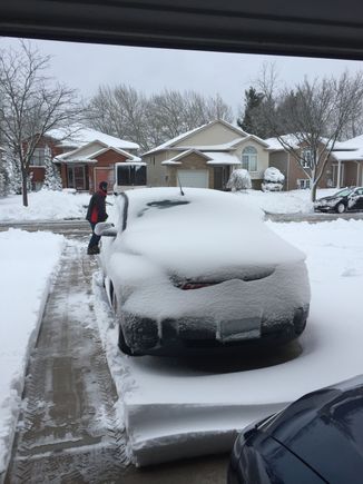 Bbbbrrr only 3 or 4 inches