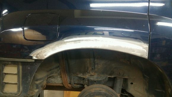 Weld in new patch panel 