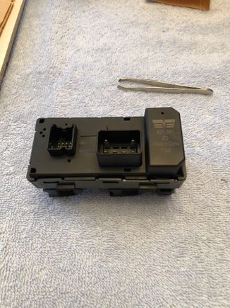 Snapped it back together with gravities help , the switches pointed down, so the contact plungers from the rocker switches didn’t fall out. 