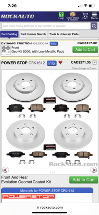 I’ve installed these PowerStop kits, nice complete kits not a lot of brake dust. As your 14 year old SS gets older parts are getting scarce at the dealership 