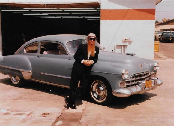 He loves his custom cars!