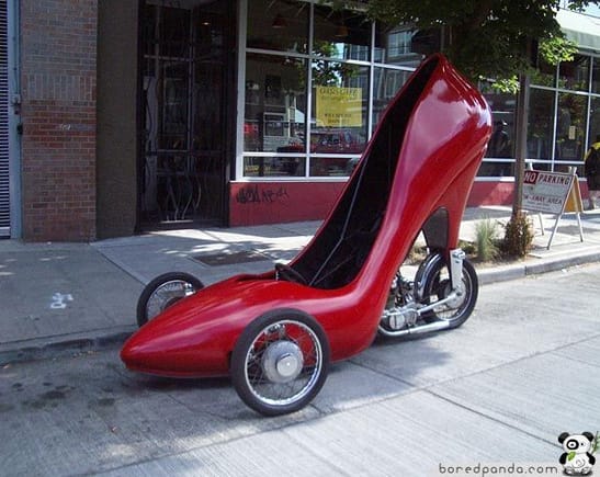 A ride for the well heeled! 