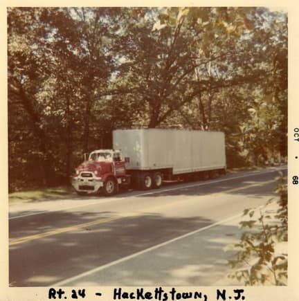 1 October 1968 First Truck