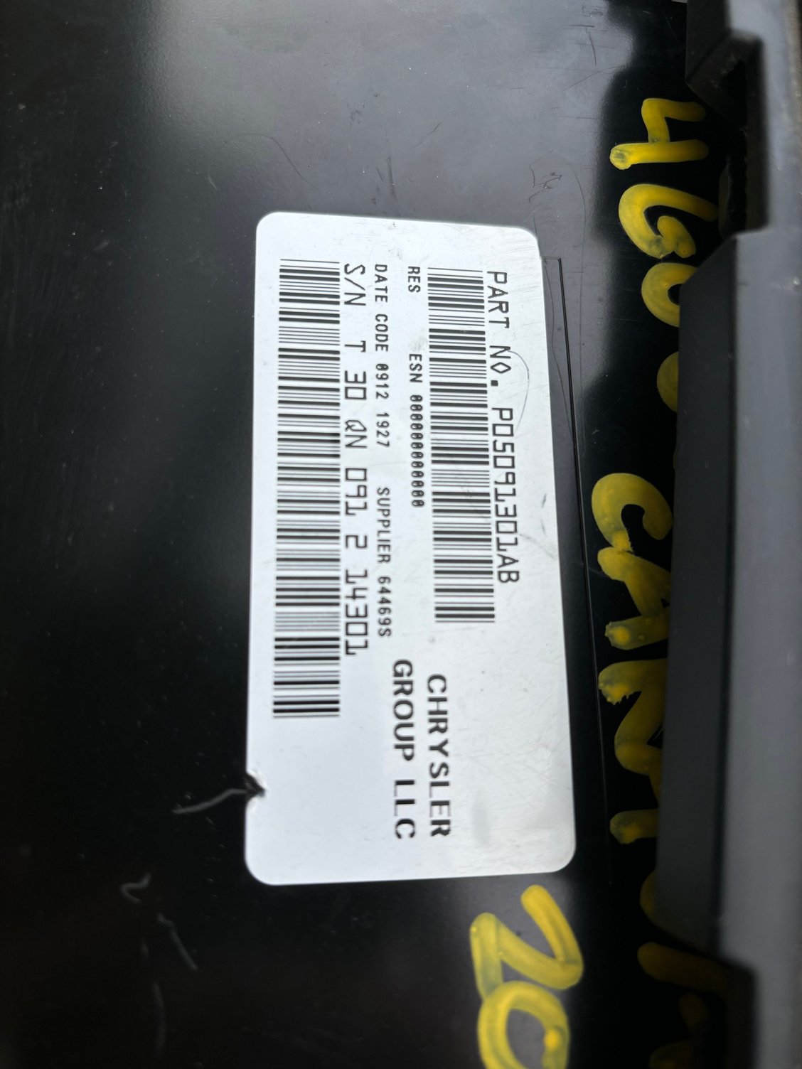Photo de radio que je viens d�avoir j�ai pas le code 