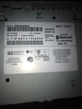 Can some please help me figure out the anti theft code please