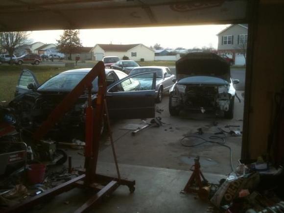Two carcasses.  We can rebuild it, make it better.  In the end, there can be only one.
