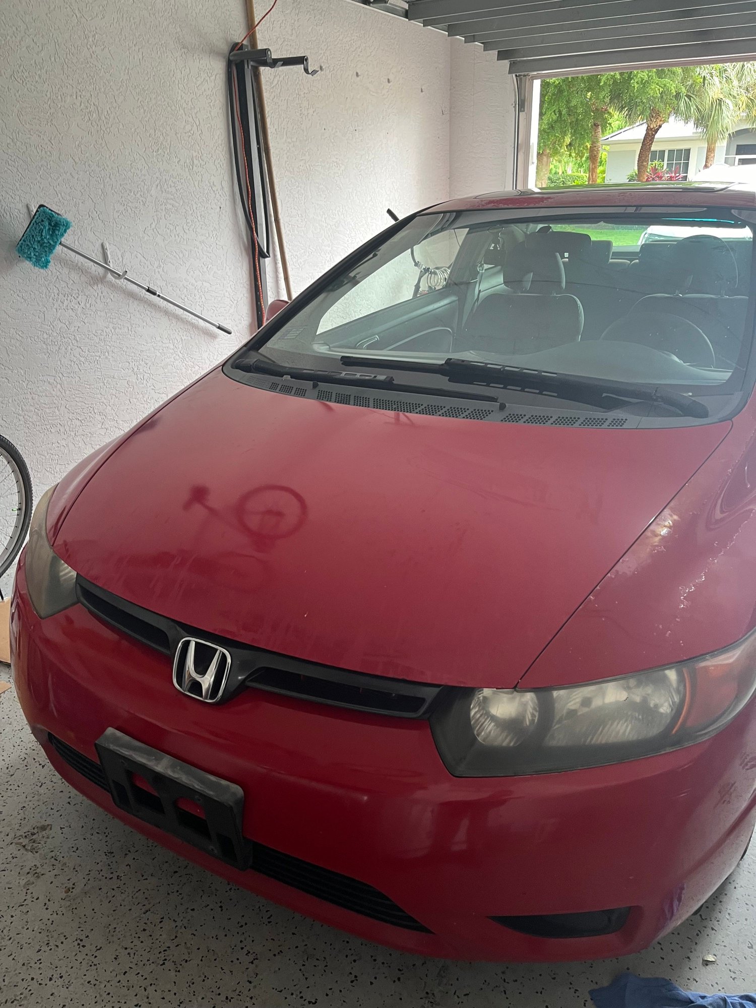 2006 Honda Civic - 2006 Honda Civic EX Coupe - Used - VIN 2HGFG128X6H584380 - 195,000 Miles - 4 cyl - 2WD - Automatic - Coupe - Red - Cape Coral, FL 33909, United States