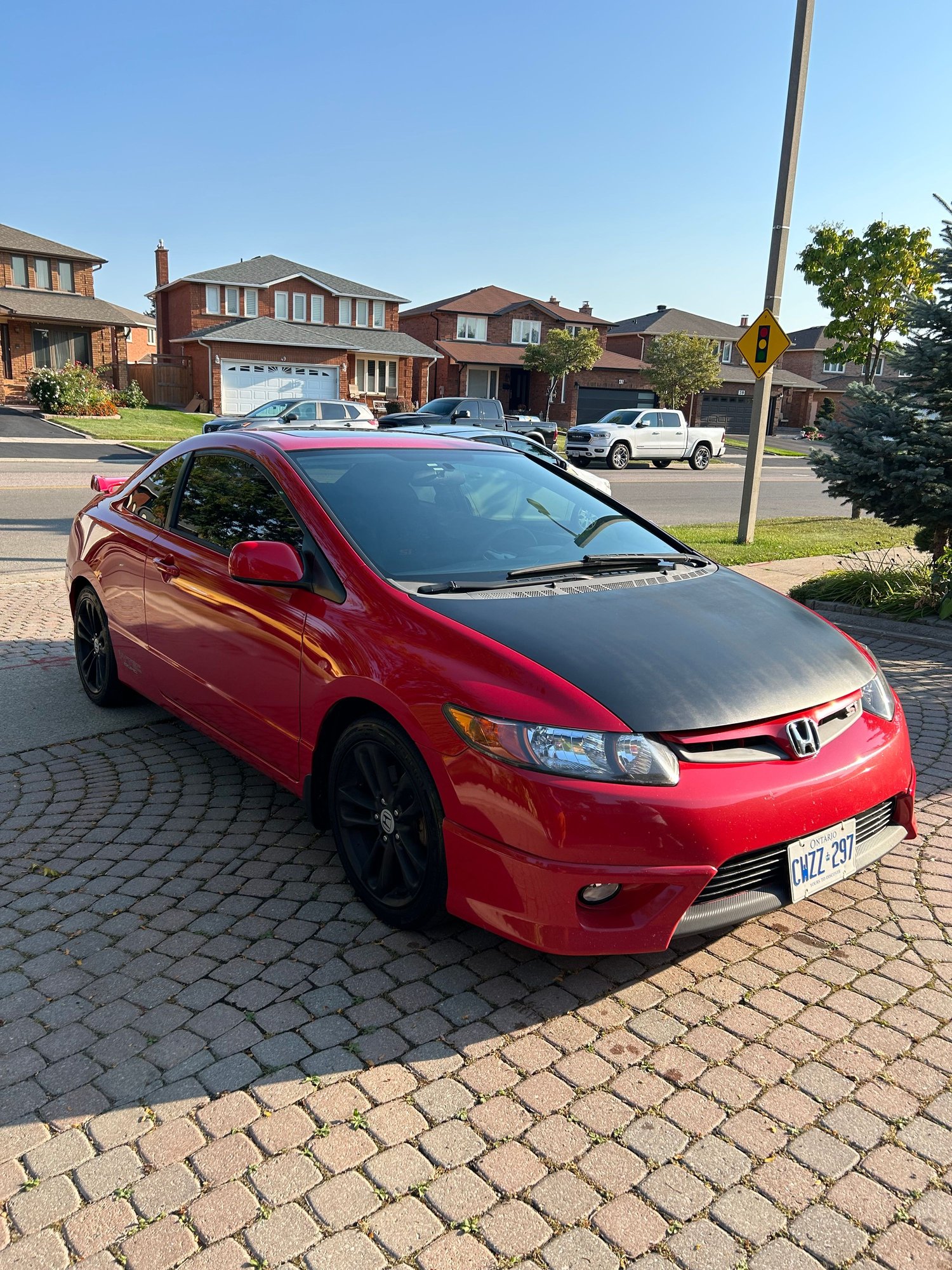 2006 Honda Civic - Honda Civic Si with NO RUST!!! - Used - VIN 2HGFG21596H100857 - 195,000 Miles - 4 cyl - 2WD - Manual - Coupe - Red - Woodbridge, ON L4L6J8, Canada