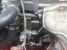 Front of motor @ stamp