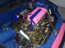 swap finally in the car