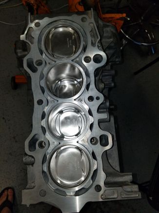 Wisco pistons installed