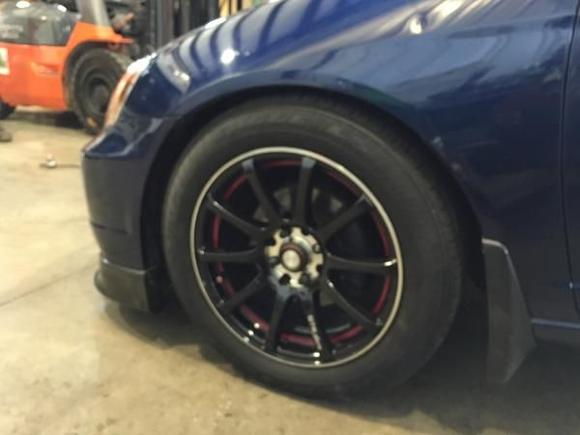 Dropped on Tein street advance coil overs