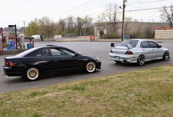 honda and evo