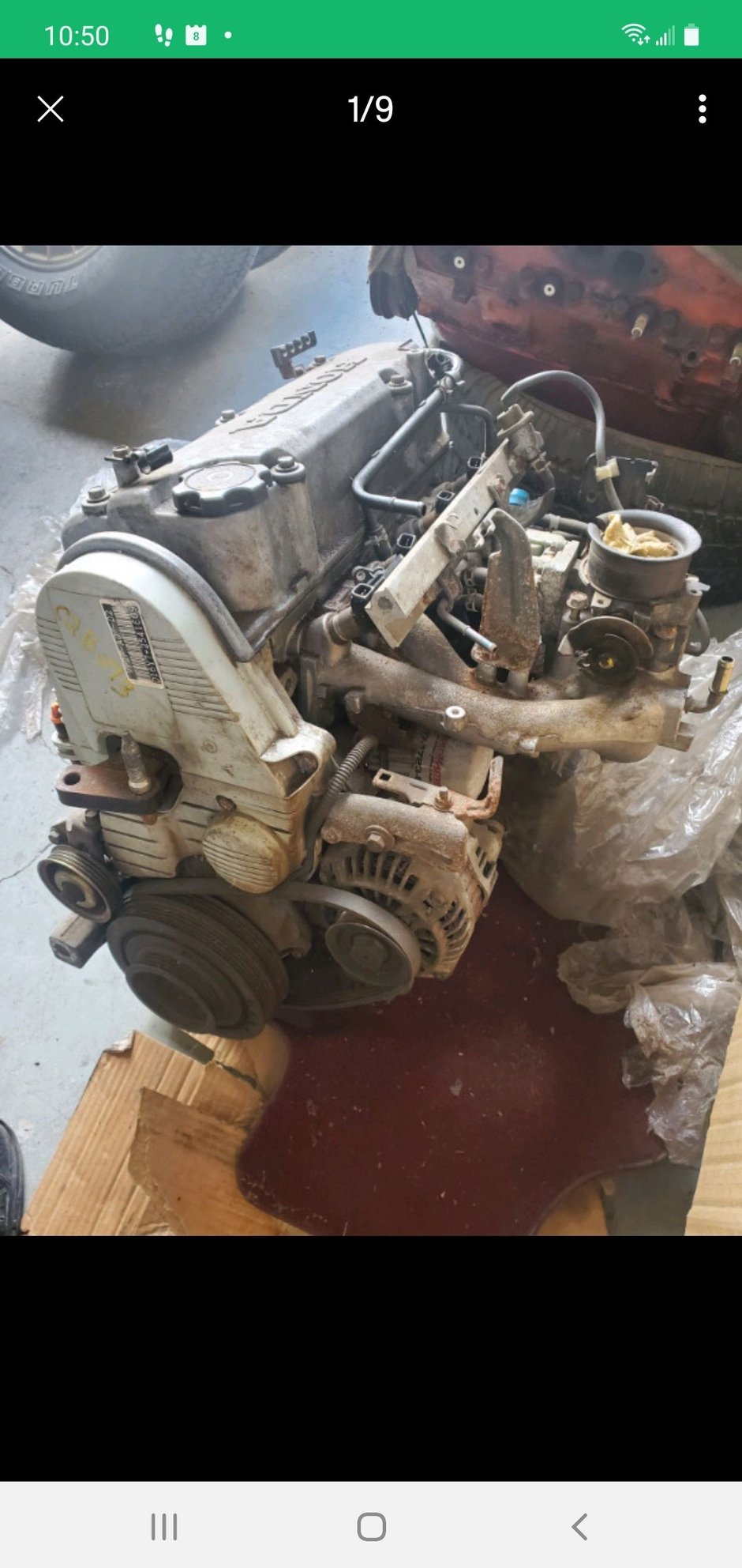 Engine - Complete - 1996-2000 Honda 1.6L D16Y7 Engine For Civic, Del Sol- - Used - 1996 to 2000 Honda Civic - Toronto, ON M3J3J1, Canada